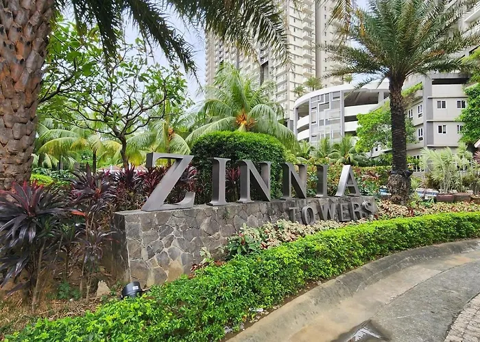 Zinnia Tower 2br With Qc Cityview Apartment *